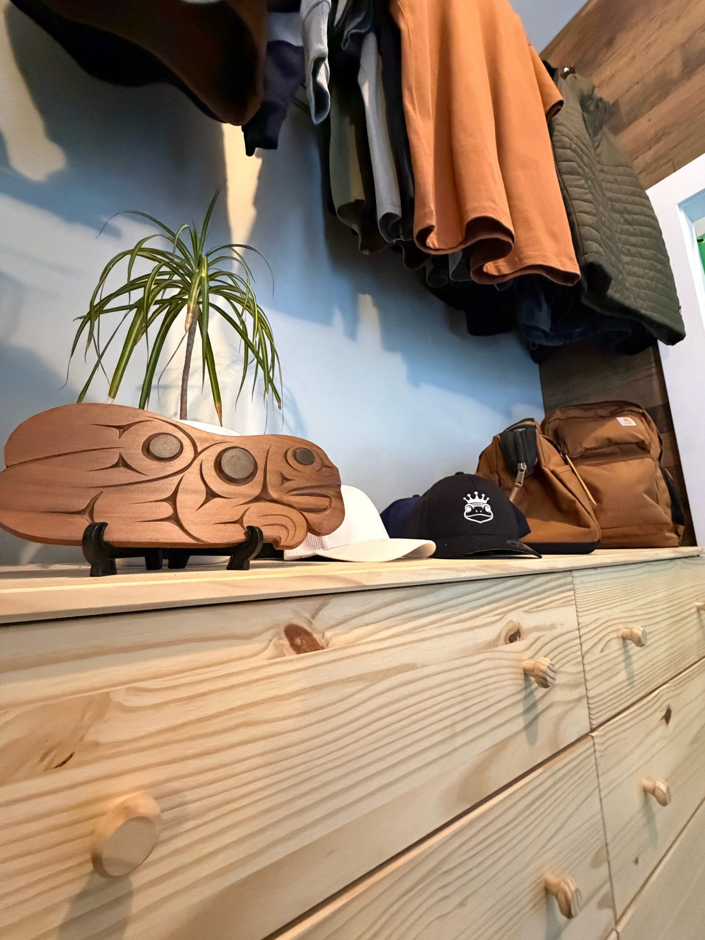 Bad Frog shop — custom hats, apparel, and branded goods